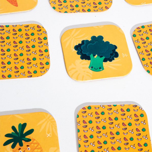 Juego de Memoria "Frutas y Verduras" - Imagen 2